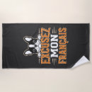 Search for french bulldog beach towels Animal