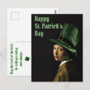 Search for 4 leaf postcards St patrick's day