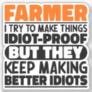 Search for funny farm sayings stickers Farming