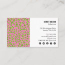 Search for leopard print business cards Simple