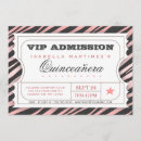 Search for ticket quinceanera invitations Pink