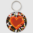 Search for affection round key rings Passion