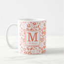 Search for coral flowers mugs Peach