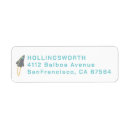 Search for comic return address labels Retro