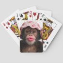 Search for kissing playing cards Pink lipstick