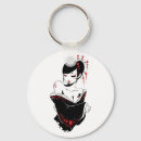 Search for white sakura key rings Japan