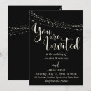 Search for black light wedding invitations Couple