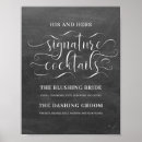 Search for chalkboard cocktail posters Script