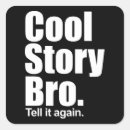Search for cool story stickers Bro