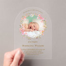 Search for foil christening invitations Baptism