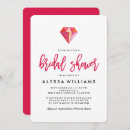 Search for watercolor gem invitations Diamond