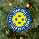 Search for pickleball christmas tree decorations Yellow