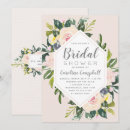 Search for pretty bridal shower invitations Calligraphy