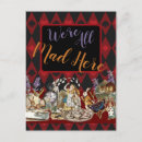 Search for alice wonderland cheshire cat postcards Mad hatter