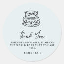 Search for cake wedding stickers Blue