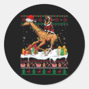 Search for funny giraffe stickers Santa claus