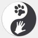 Search for yin yang animal stickers Dog
