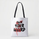 Search for weird bags Typography