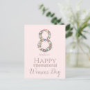 Search for international womens day postcards Floral