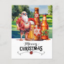 Search for summer holiday postcards Santa