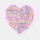 Search for word art stickers Heart