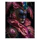 Search for venetian mask posters Blue