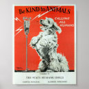 Search for be kind to animals posters Dog