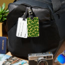 Search for shamrock luggage tags Green