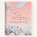 Search for mermaid notebooks Glitter