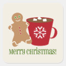 Search for hot chocolate with marshmallows stickers Merry christmas