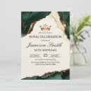 Search for royal celebration birthday invitations Elegant