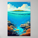 Search for reefs posters Illustration