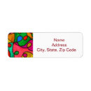 Search for festive return address labels Rustic