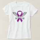 Search for domestic violence purple ribbon clothing Cancer