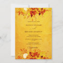 Search for poinsettia wedding invitations Red and gold