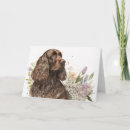 Search for cocker spaniel birthday cards Watercolor