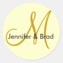 Search for ivory gold wedding stickers Initial