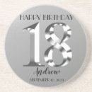 Search for silver coasters Birthday