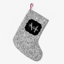 Search for grey christmas stockings Silver