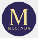 Search for navy blue and gold stickers Elegant