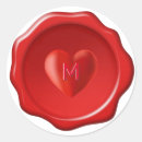 Search for red wax stickers Elegant