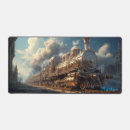 Search for steam train railway mousepads Locomotive