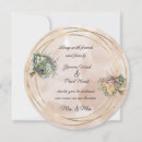 Search for bridal bouquets wedding invitations Gold