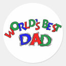 Search for worlds best dad stickers Papa