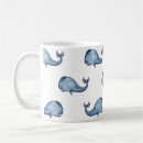 Search for whale mugs Watercolor