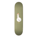 Search for chicken skateboards Illustration