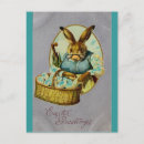 Search for vintage easter bunny postcards Garden