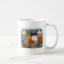 Search for colorful cat coffee mugs Modern