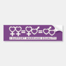 Search for marriage equality bumper stickers Support
