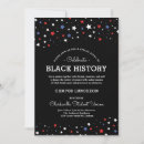 Search for history invitations Black history month